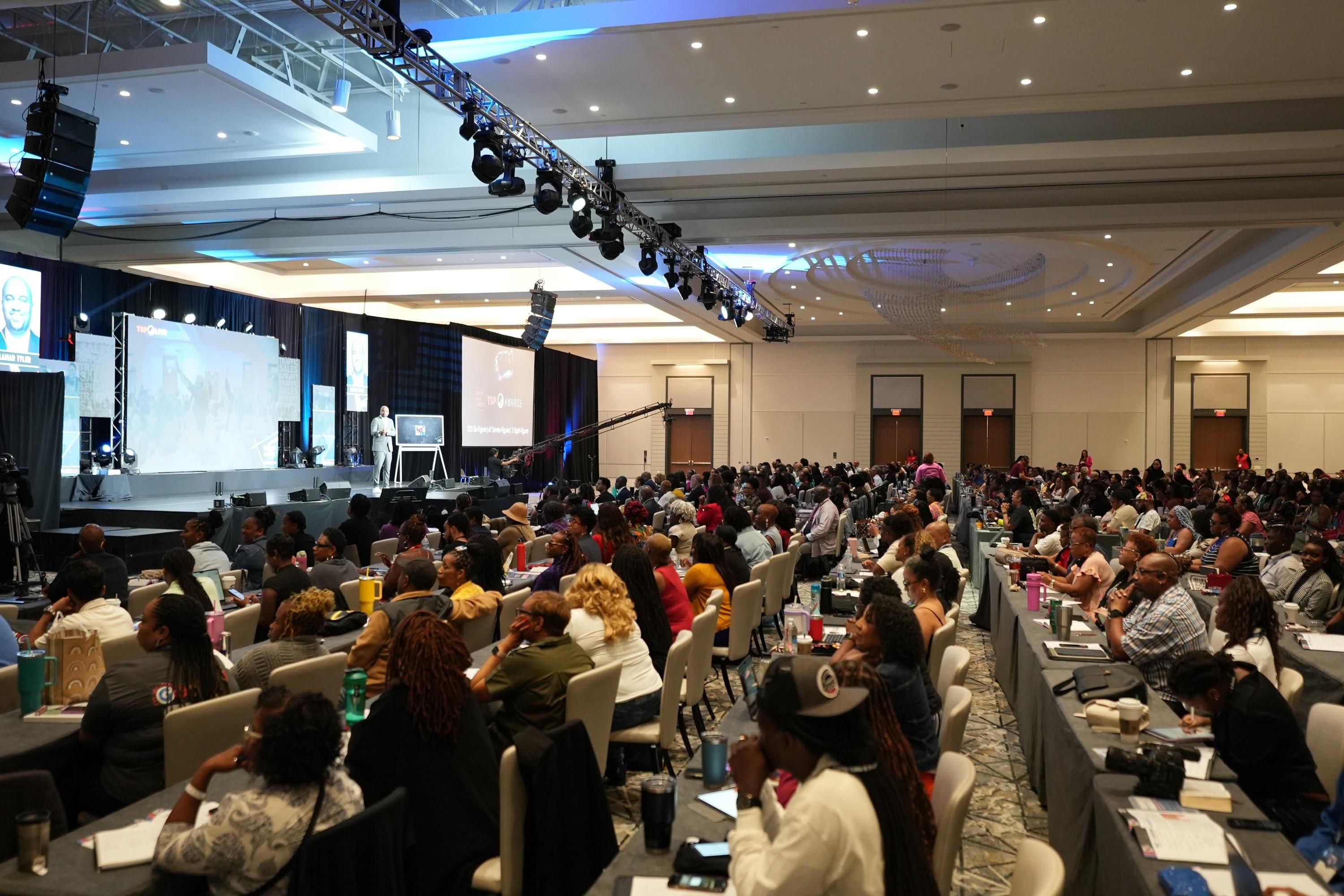 Lamar Tyler speaking at TSP Live